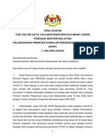 Teks Perutusan YAB PM-PKPP-07062020