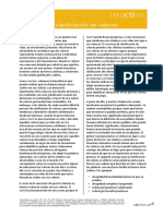 Clarificación de Valores PDF