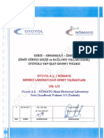 4 A Otoyol A.S. NOMAYG Merkez Laboratuvari Deney Talimatlari El Kitabi Cilt 1 3 PDF