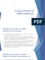 Elimina doble imposición internacional