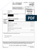 Wheless Personal Financial Statement