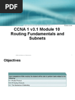 CCNA 1 v3.1 Module 10 Routing Fundamentals and Subnets: © 2004, Cisco Systems, Inc. All Rights Reserved