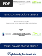 Aula 5 - Propriedades funcionais das proteínas