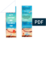 Thesis, Main Points, Presentation Aids Bookmarker