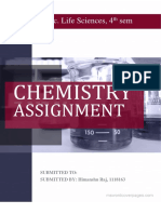 Chemistry Himanshu Raj 1118163 PDF