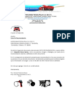 Carta de Recomendacion - Alejandro PDF