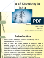 Taxation of Electricity in India: Prepared by Abhay Kumar Singh 16SBSBA11046 BBA Sem-5 Under Guidance-Hetal Upadhaya