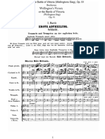 Beethoven - Wellington's Victory or The Battle of Vittoria (Wellingtons Sieg), Op 91 - I - Battle PDF