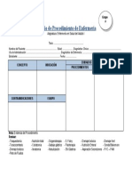 Estudio de Procedimientos de Enfermeria