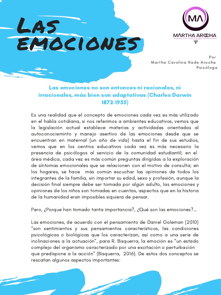 Tarjetas de emociones para preescolar | PDF | Sistema límbico | Las ...