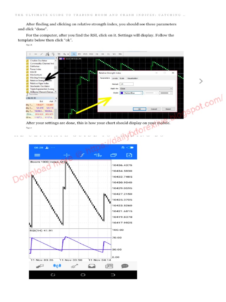 Boom and Crash Indices Catching Spikes Beforehand D (27-41