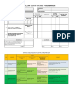 Form Penilaian Safety Culture