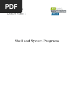 IT Basics - LN01 - Shell and System Programs