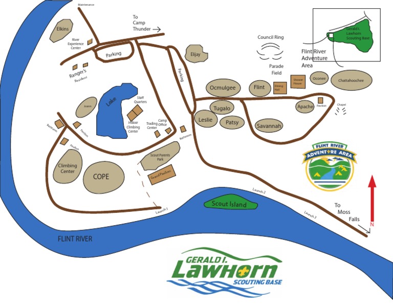 Lawhorn Scouting Base Map PDF Scouting And Guiding Boy Scouts Of