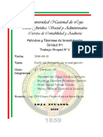 Perfil Del Proyecto de Investigacion PDF