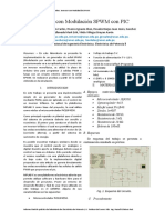 Inversor Con Modulacion SPWM - Electrónica de Potencia