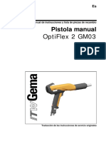 Optiflex 2 gm03 Manual Gun Operation Manual-Es-0611