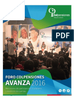 Foro Colpensiones Avanza 2016 PDF