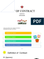 Introduction To The Law of Contract