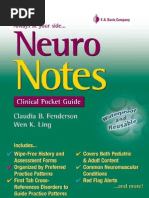 Neuro Clinical Pocket Guide | PDF
