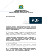 RESOLUÇÂO 61-2014 Sobre Extensão Na UFPB - Citei