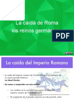 Caída Del Imperio Romano. Pueblos Germánicos.