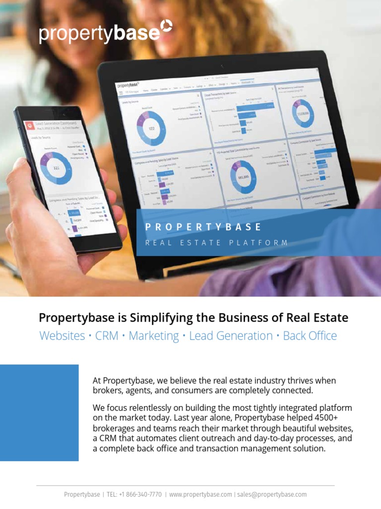 Propertybase Overview Datasheet PDF