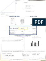 Preuve d'adresse résidentielle délivrée pour Abdellah Cherrou