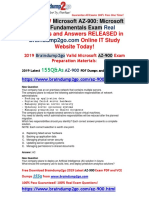 (2019-October) Braindump2go New AZ-900 Dumps VCE and AZ-900 Dumps PDF Free Share