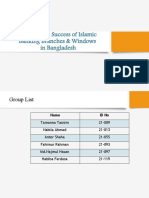 Operational Success of Islamic Banking Branches & Windows in Bangladesh