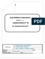 Laboratorio 3 Transistor BJT 2019