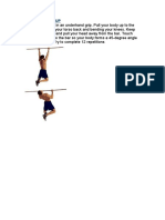 Sternum Pullup Exercise Guide