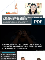 Como Detener El Estrés Provocado Por El Pensamiento