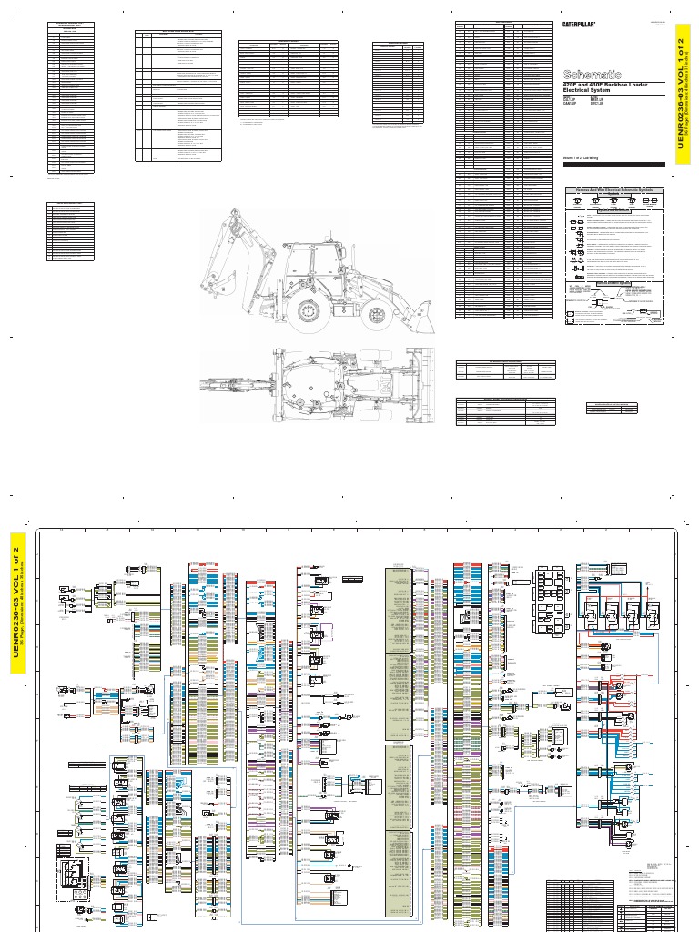 420E and 430E Backhoe Loader Electrical System | PDF | Switch ...
