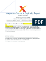 Plagiarism Checker X Originality Report: Similarity Found: 13%