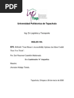 Articulo de tecnología