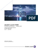 9YZ039910002ACZZA - V1 - Alcatel-Lucent 9400 LTE Radio Access Network Customer Documentation Overview PDF