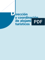 Dirección y Coordinación de Alojamientos Turísticos