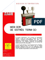 Medidor de Estres Termico QT32