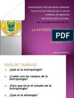 Guía de Trabajo Nro 1 - La Antropologia y Sus Conceptos