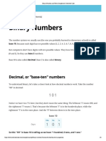 Binary Numbers and Two's Complement - Interview Cake PDF