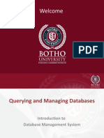 Introduction to Database Management Systems