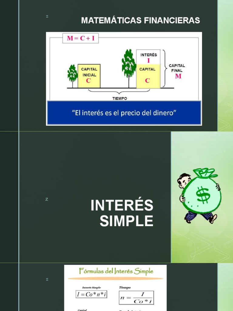 Matematica Financiera | PDF | Finanzas Matemáticas | Interés