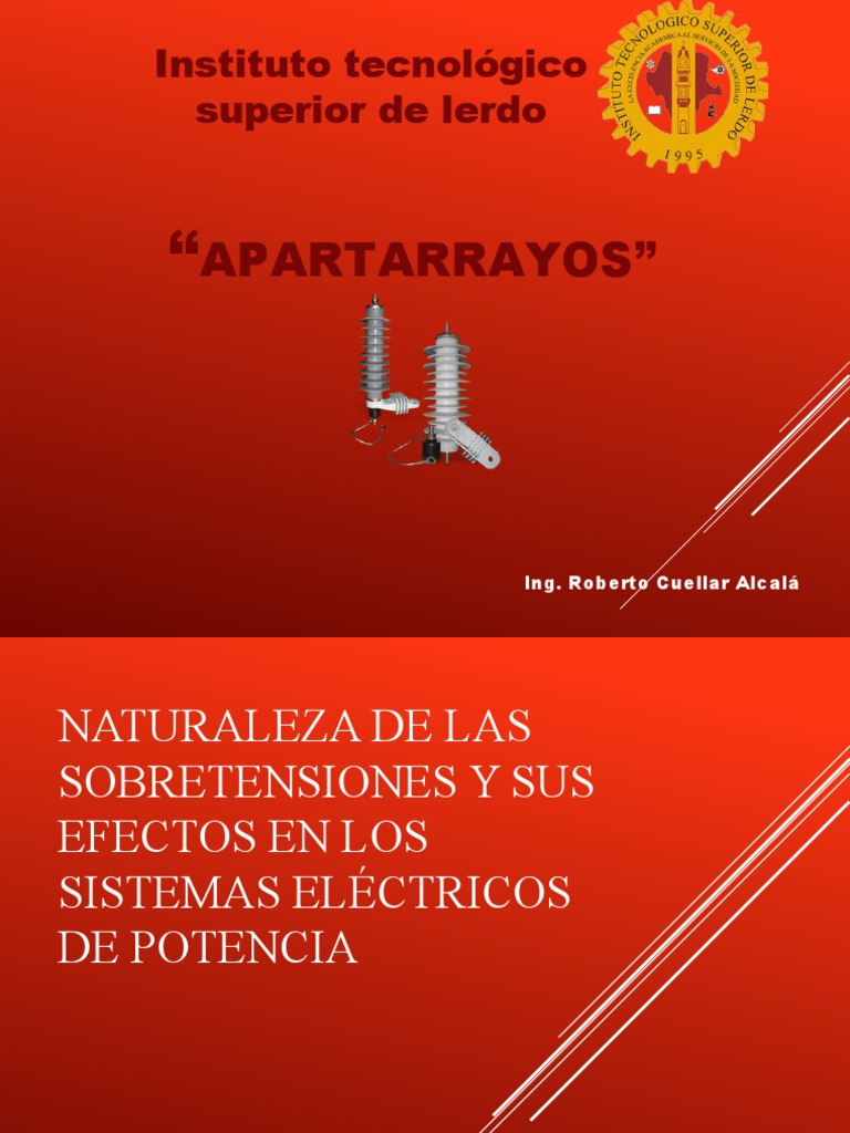 Funcionamiento de Apartarrayos en Subestaciones | PDF | Aislador ...
