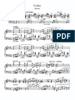Saeta - Cadiz - Piano - (Albeniz) PDF
