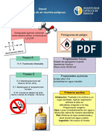 Etanol y ácido clorhídrico propiedades reactivos