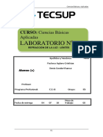 Laboratorio 8 Refracción de La Luz