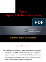 Spectru de frecvente radio