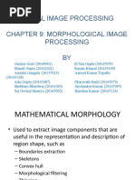 Digital Image Processing Chapter 9: Morphological Image Processing BY