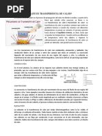 Mapa Conceptual de Tranferencia de Calor | PDF